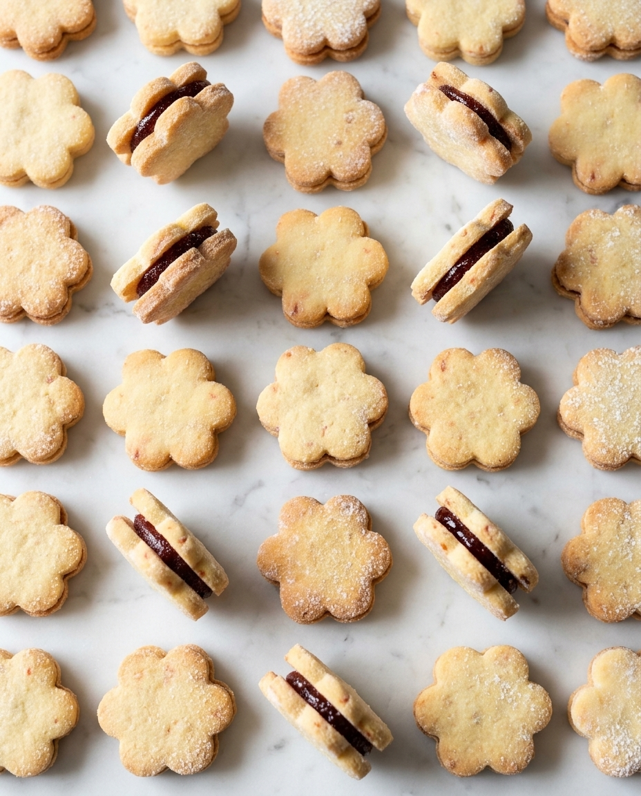 Goiabinhas | Guava Shortbread Cookies